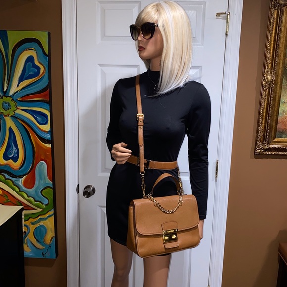 👜🤎👜Authentic Miu Miu 2 Way Brown Leather Bag - Picture 17 of 17